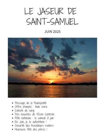 Édition de juin 2025