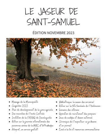Édition octobre novembre 2023